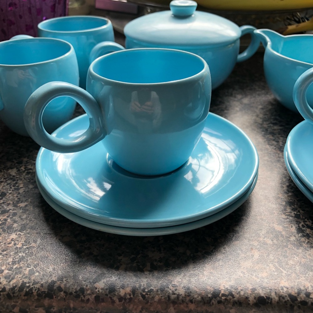 Rare vintage Galaware 1950’s espresso set